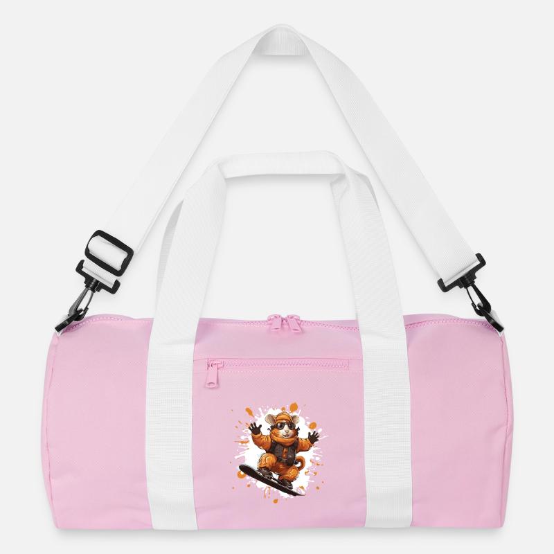 Hamster Snowboard Recycelte Duffel Bag