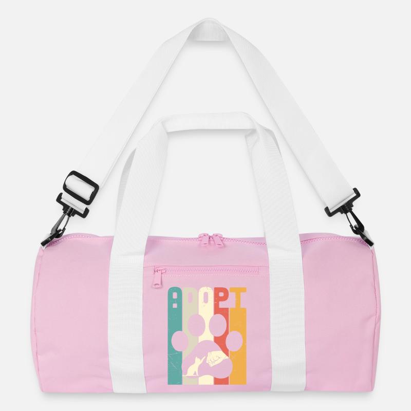 Adopt Cat Recycelte Duffel Bag