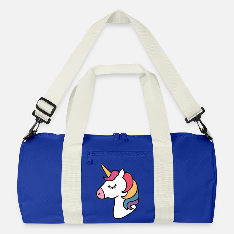 Regenbogen-Einhorn Recycelte Duffel Bag