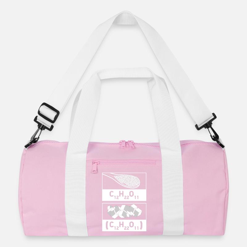 Structural formula chemistry science physics laboratory Recycled Duffel Bag
