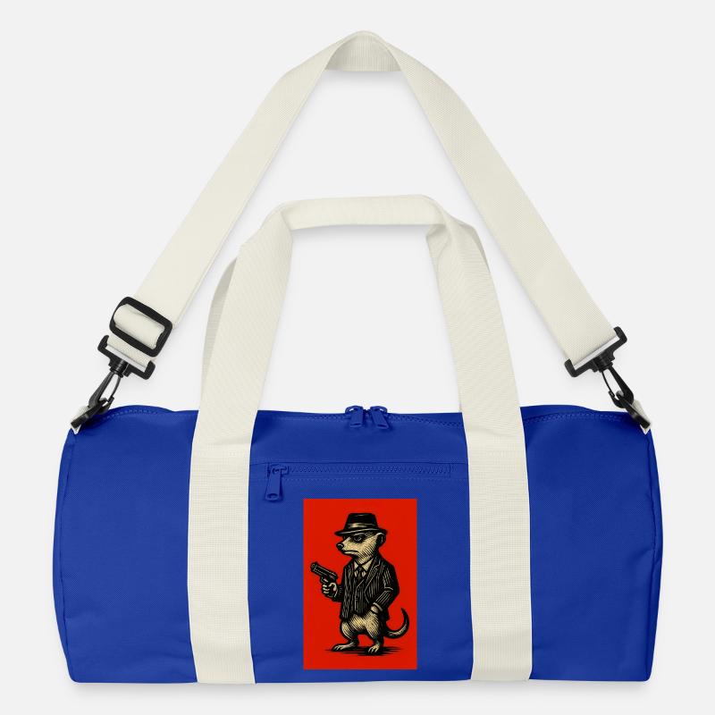 erdmännchen comichelden 4 Recycelte Duffel Bag