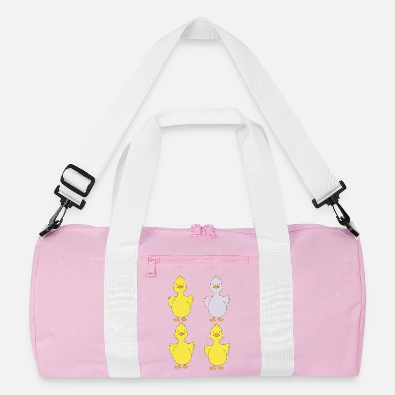 Vier Enten eine lila Recycelte Duffel Bag