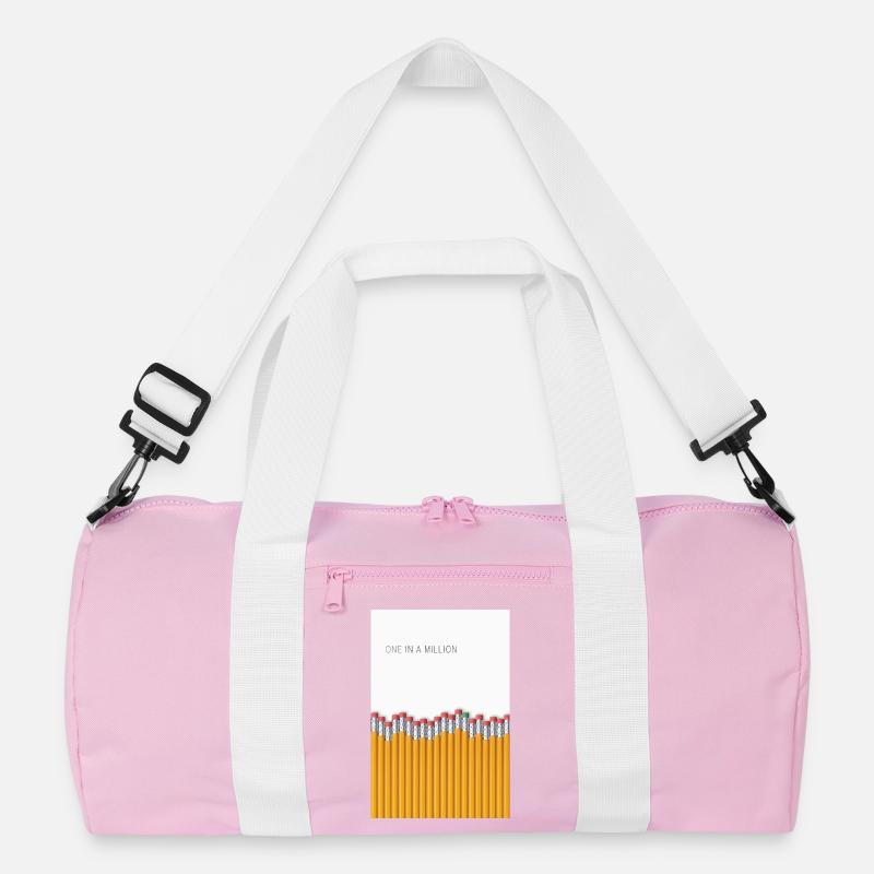 One in a Million Minimalist Statement Recycelte Duffel Bag
