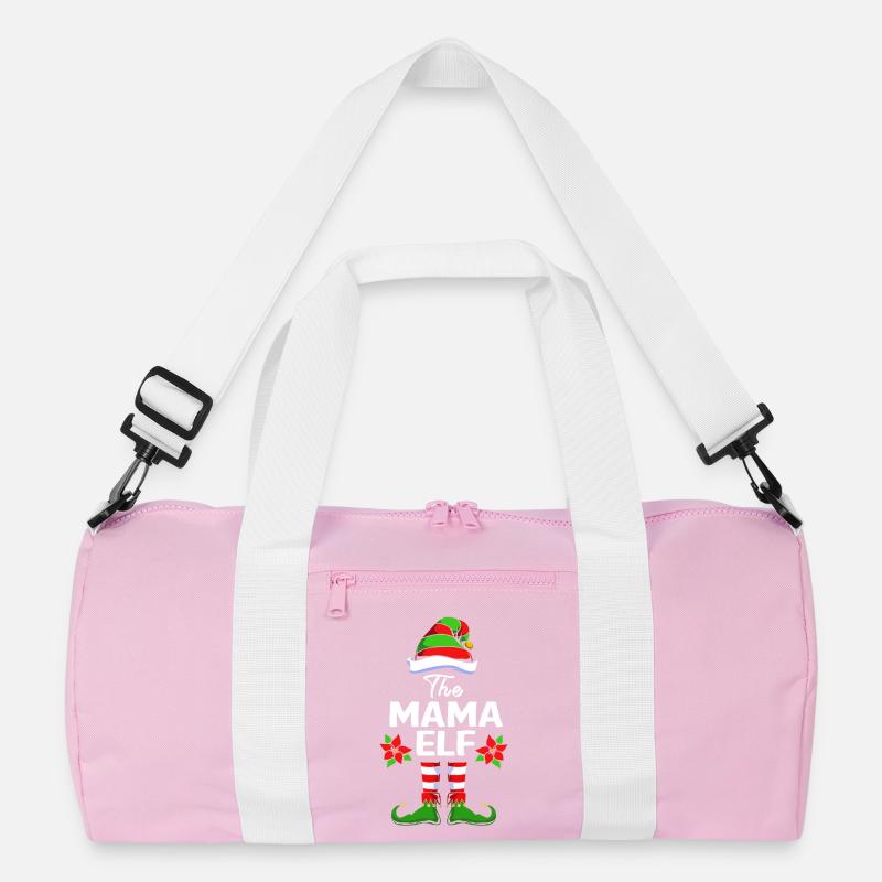 Elfe Elf Weihnachtsgeschenk Mutter Mama Recycelte Duffel Bag