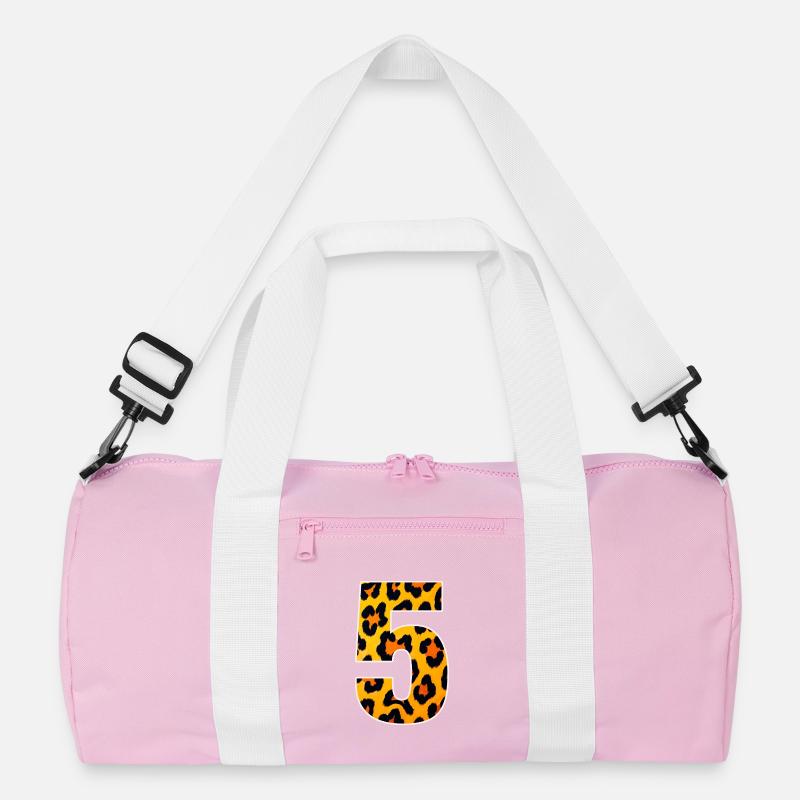 Leopard 5 Fur Pattern Recycled Duffel Bag