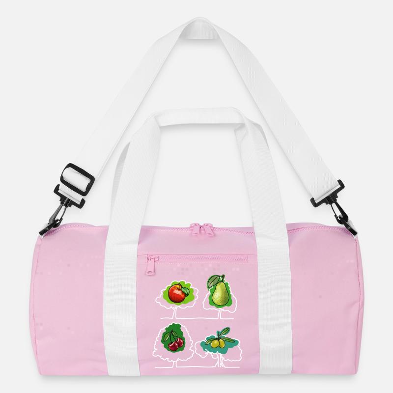 Apfel, Birne, Kirsche Recycelte Duffel Bag