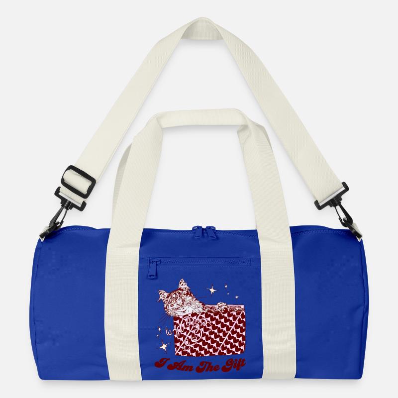 ICH BIN DAS GESCHENK Recycelte Duffel Bag