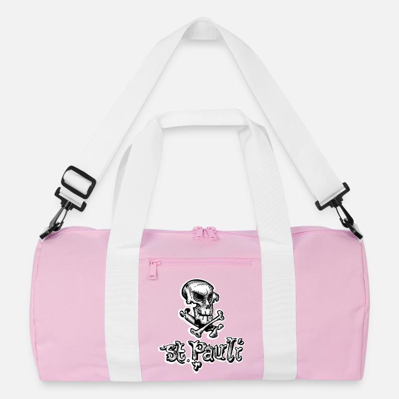St Pauli Skull Graffiti Recycelte Duffel Bag