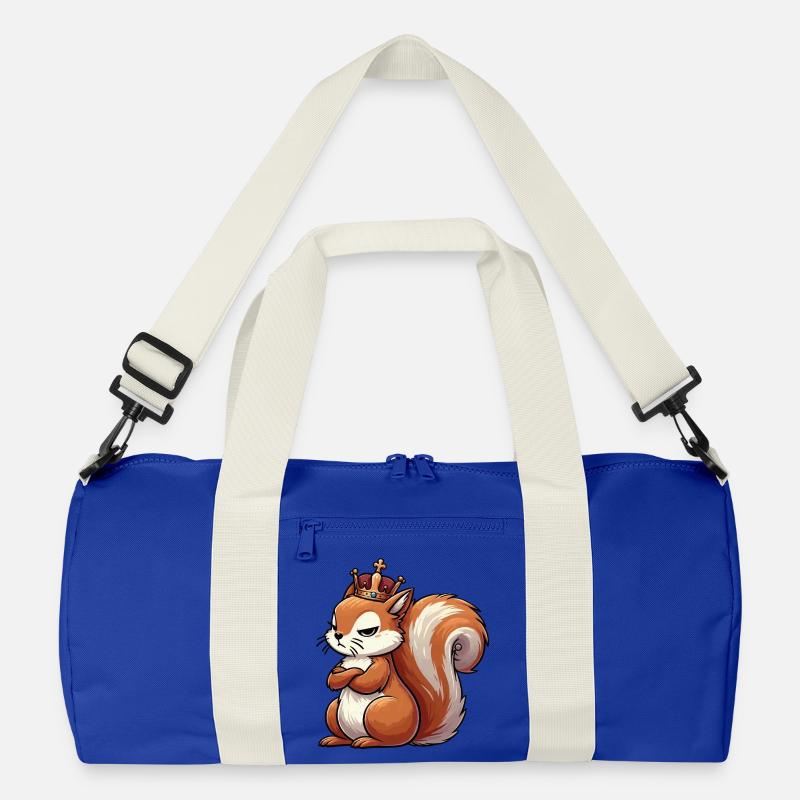 Eichhörnchen Eichhorn Eichhörnchenliebhaber Nager Recycelte Duffel Bag