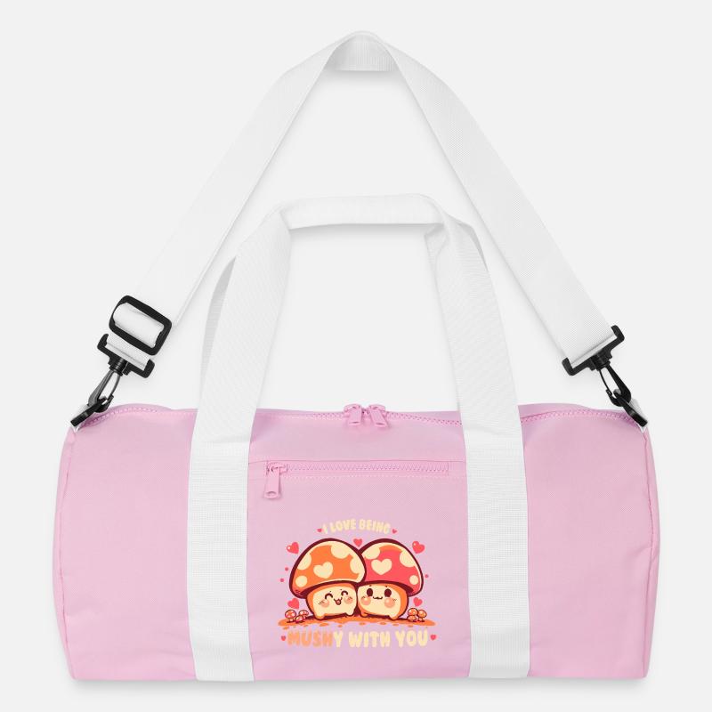 Mit dir MUSHy sein Recycelte Duffel Bag