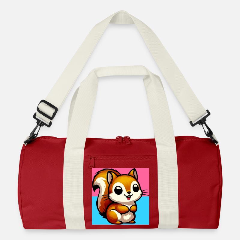 Eichhörnchen Recycelte Duffel Bag