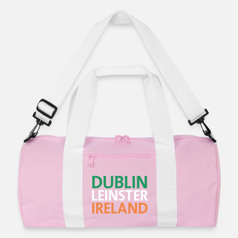 Dublin – Irland Textdesign Recycelte Duffel Bag