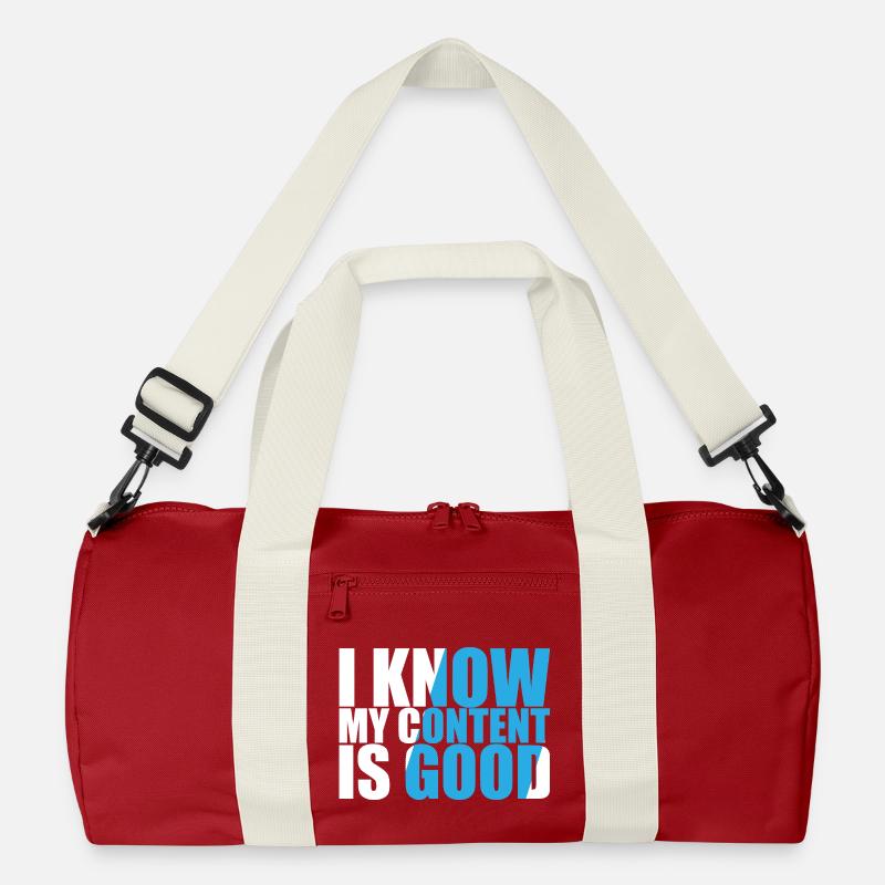 Content Creator Vlogger Online Streamer Influencer Recycelte Duffel Bag