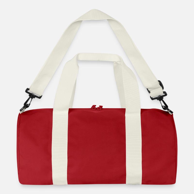 Techno Neon Retro-Logo Recycelte Duffel Bag