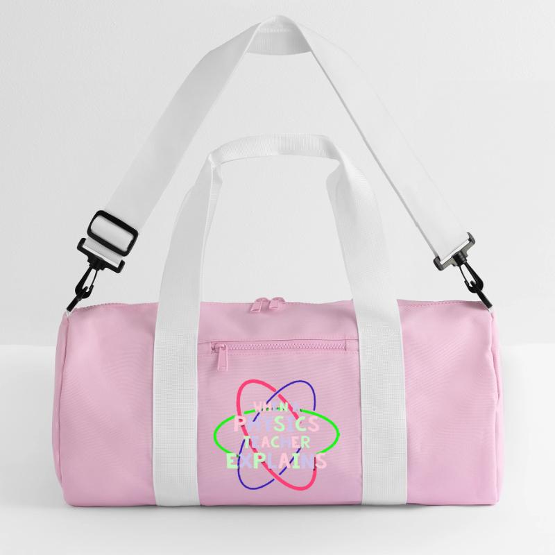 Physics Physicist Physics Student Physics Teacher Recycled Duffel Bag