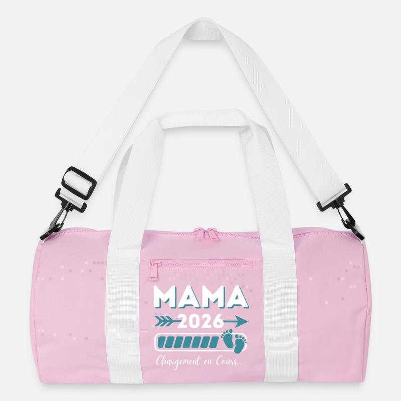 Mama 2026 Loading Modern Style Recycled Duffel Bag
