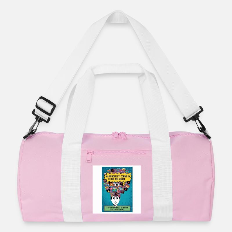 Memory Instagram Filter Humor Recycled Duffel Bag