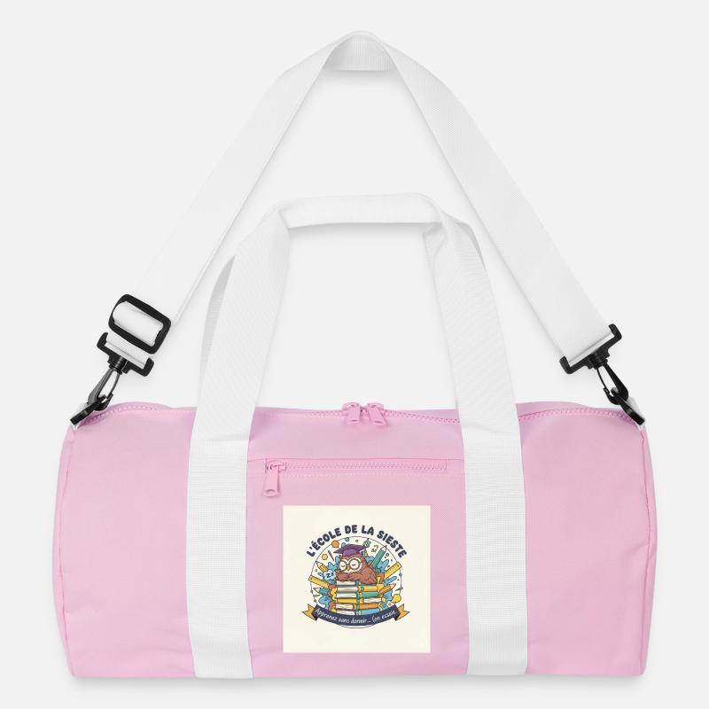 Schule der Eule Nickerchen Schüler Recycelte Duffel Bag
