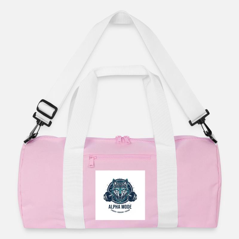 ALPHA_MODE_WOLF Recycelte Duffel Bag
