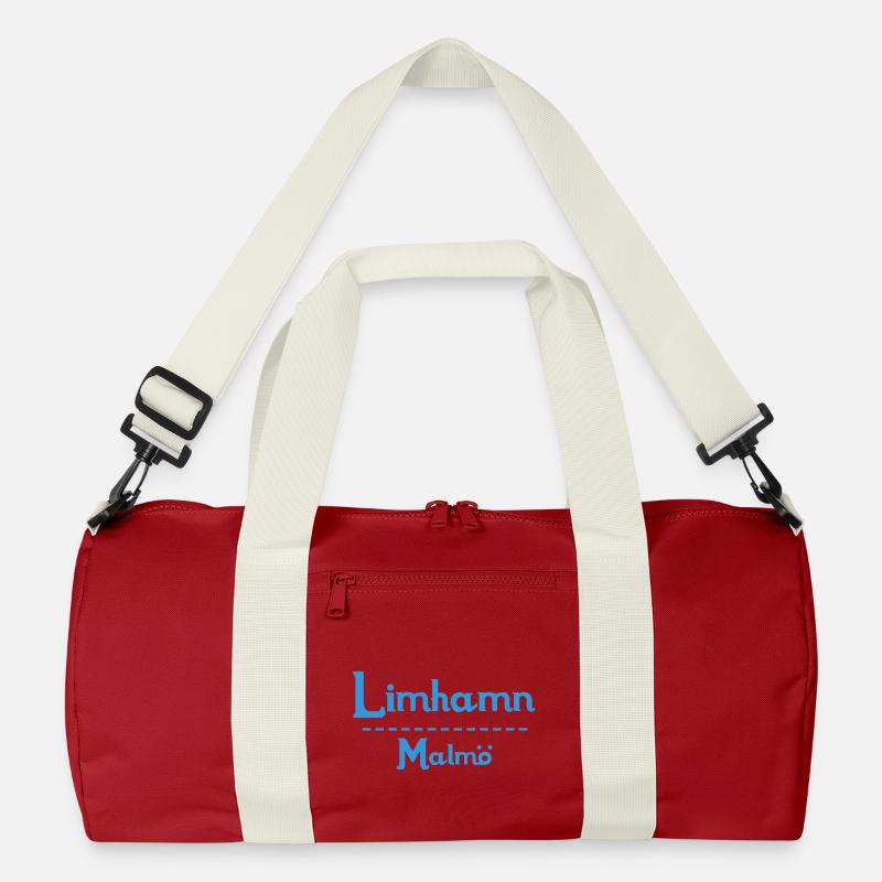 Limhamn – Malmö Sky Blue Design Recycled Duffel Bag
