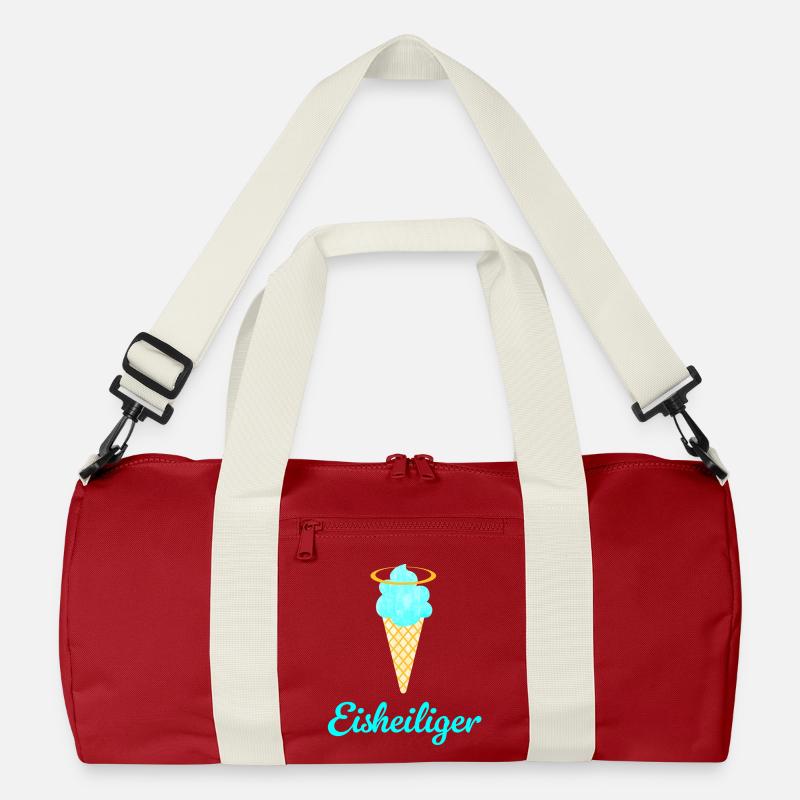 Eisheiliger Eis Eiscreme Heiligenschein Sommer Fan Recycled Duffel Bag