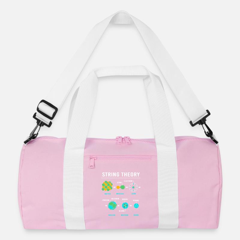 Quantenphysik Quanten Physik Quantensprung Recycelte Duffel Bag