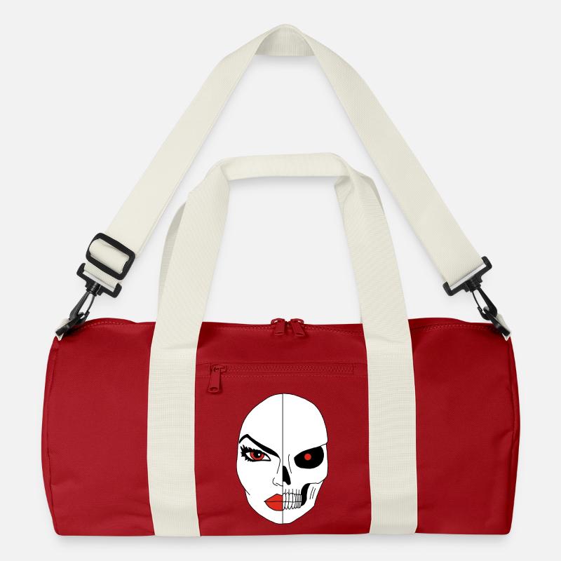 Das Gesicht des Todes Recycelte Duffel Bag