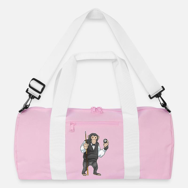 Affe Billiard Queue Sport Recycelte Duffel Bag