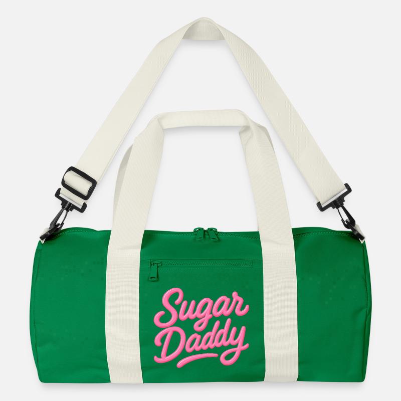 Sugar Daddy – Candy Pink Tippfehler Recycelte Duffel Bag