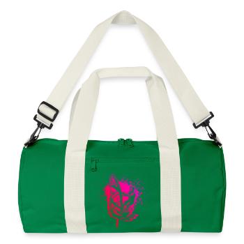 Kurz und klar Windsurfing - Recycelte Duffel Bag - Kellygrün/Offwhite - Vorne