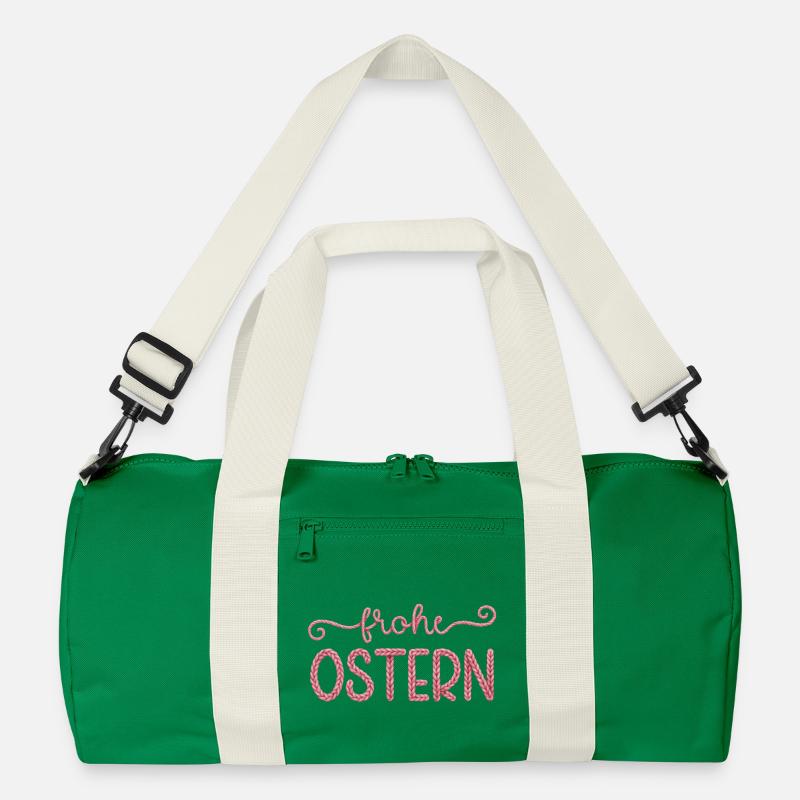 Frohe Ostern Recycelte Duffel Bag