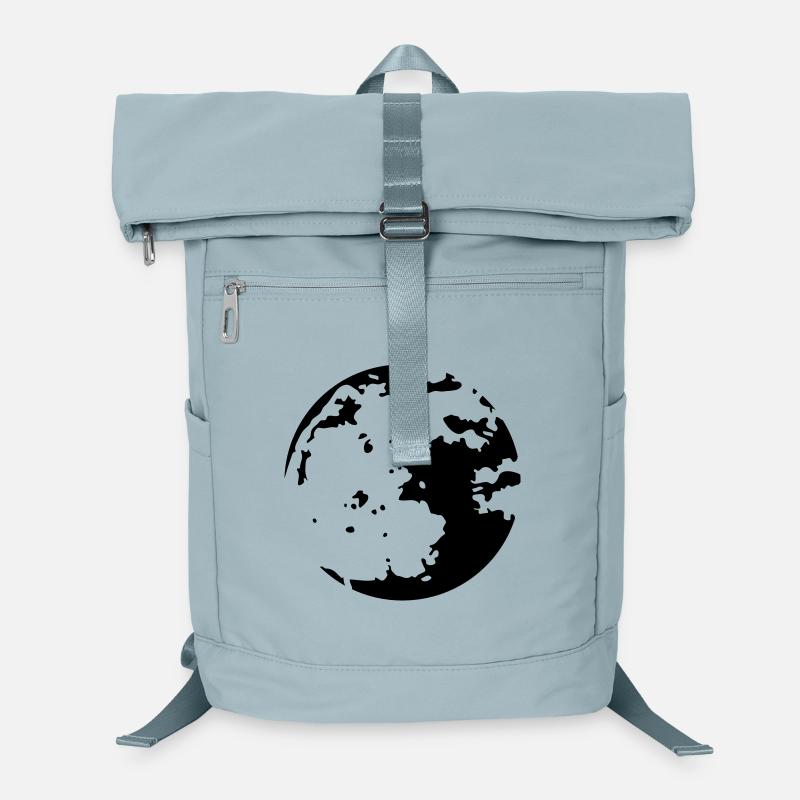 Pochoir d'une lune Sac à dos ordinateur