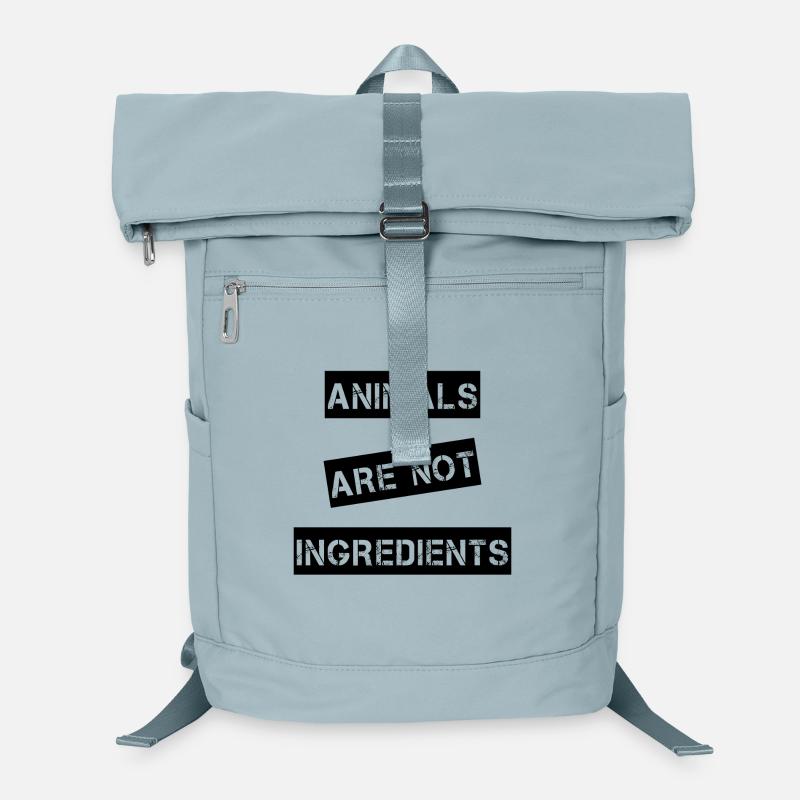 animals are not ingredients Laptop Backpack