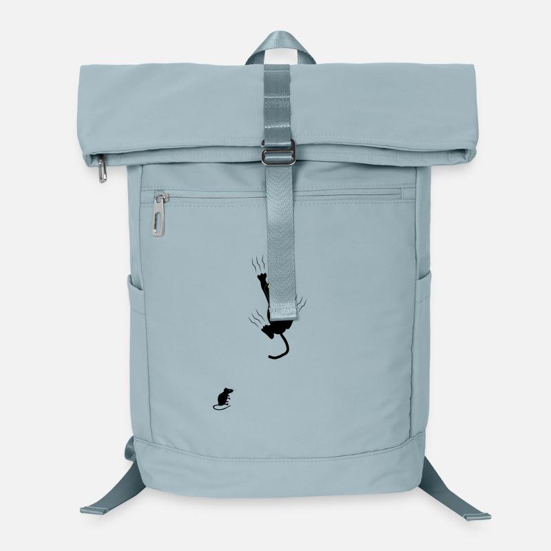 Night Eyes Neon Cat Laptop Backpack