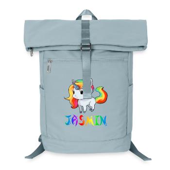 Jasmin Einhorn - Laptop-Rucksack  - Eisblau - Vorne