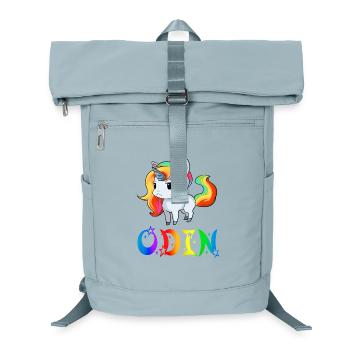 Einhorn Odin - Laptop-Rucksack  - Eisblau - Vorne