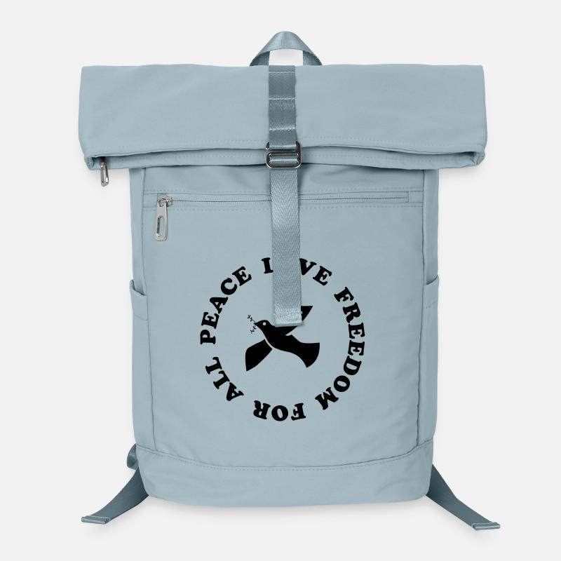 peace love freedom Laptop Backpack
