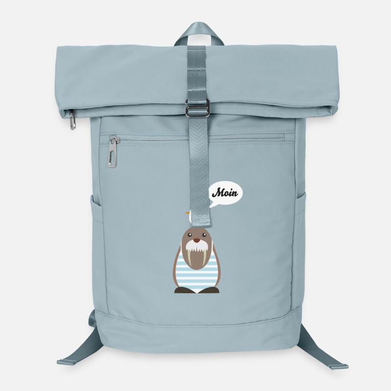 Moin, lion de mer, mouette Sac à dos ordinateur