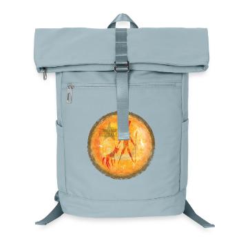 Aboriginal Art Afari, Australia - Laptop Backpack - ice blue - Front