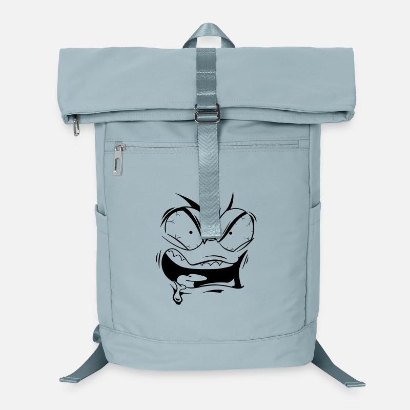 Visage en colère Sac à dos ordinateur