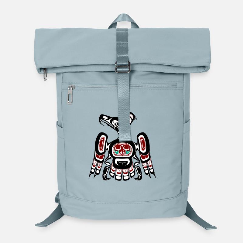 Northwest Pacific coast Kaigani Thunderbird Laptop-Rucksack 