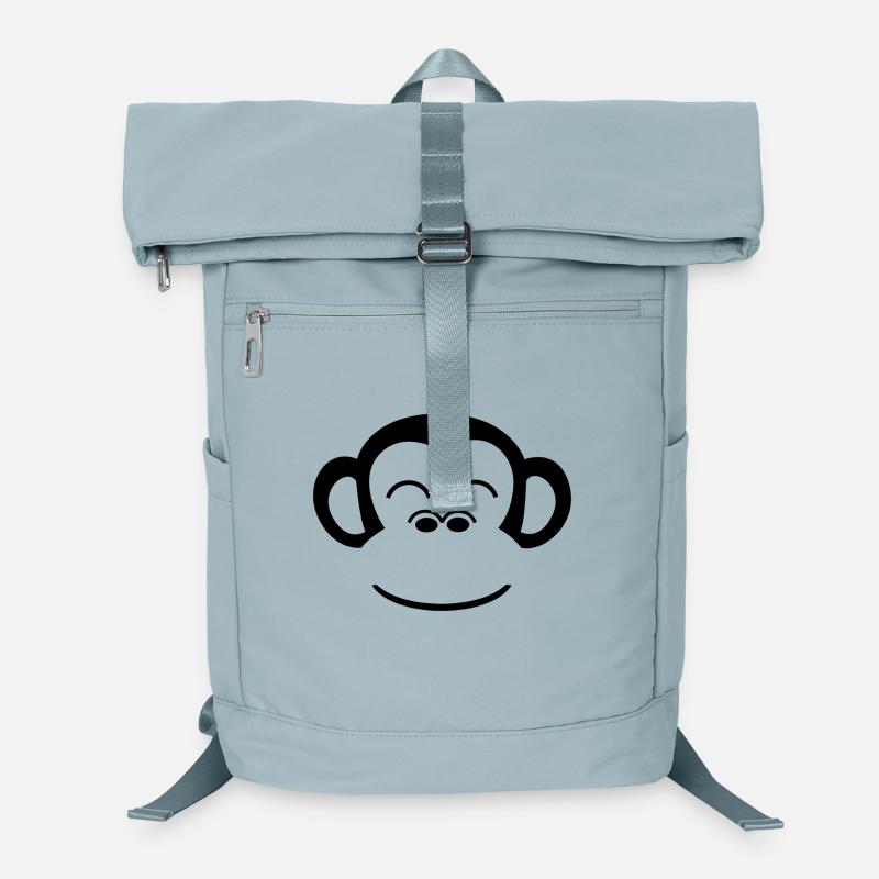 Monkey Chimpanzee monkey face gorilla ape Laptop Backpack