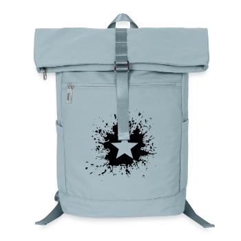 Unknown design - Upload image - Laptop Backpack - ice blue - Front