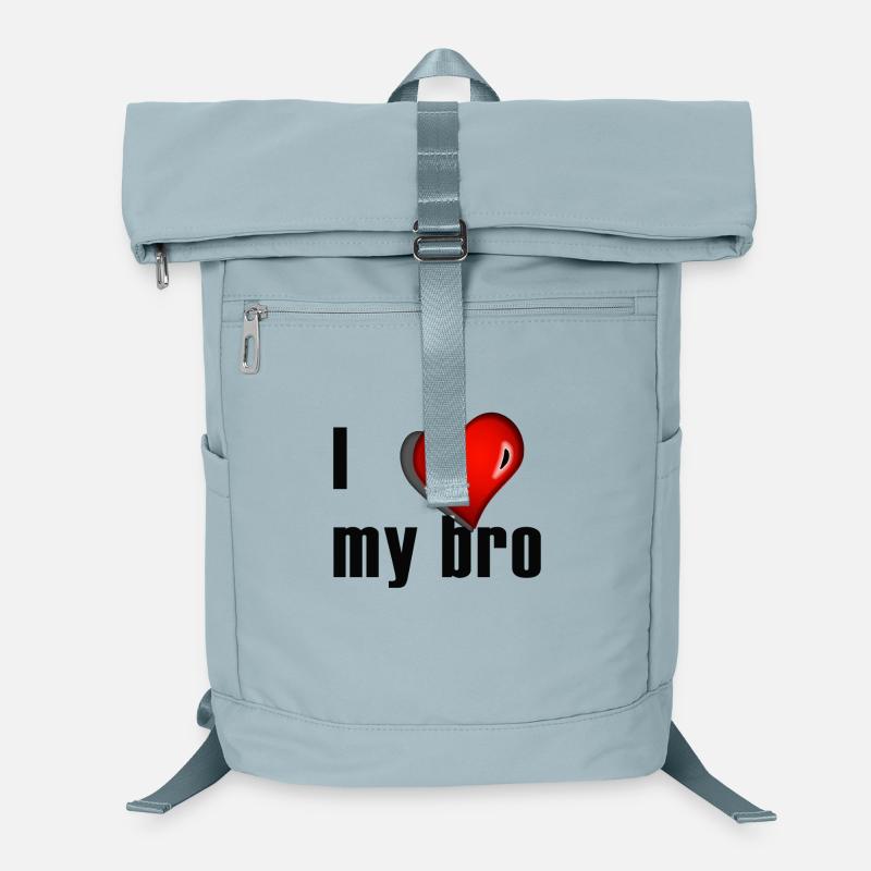 ich liebe meinen Bruder Laptop-Rucksack 