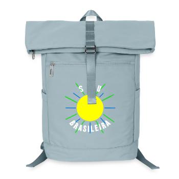 Brésilienne brasileira drapeau brésilien cadeau - Sac à dos ordinateur - bleu glacier - Devant