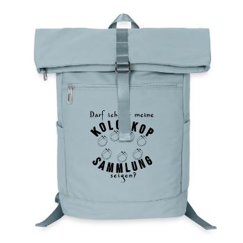 Arzt Internist Koloskop Sammlung Sprüche Geschenk - Laptop-Rucksack  - Eisblau - Vorne