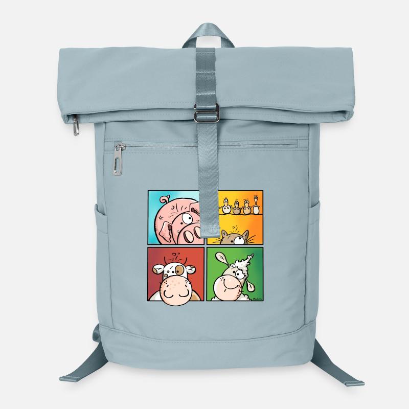 Funny Farm Animals Laptop Backpack