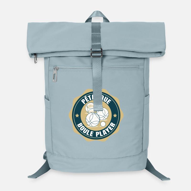 Pétanque Boule Player Boulekugel Boulespieler Laptop-Rucksack 