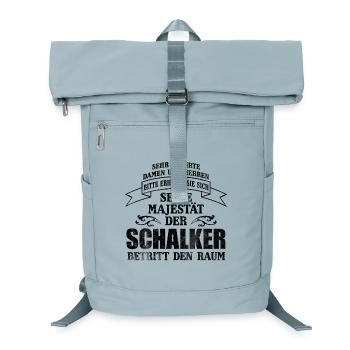 Schalker Majestät - Laptop-Rucksack  - Eisblau - Vorne