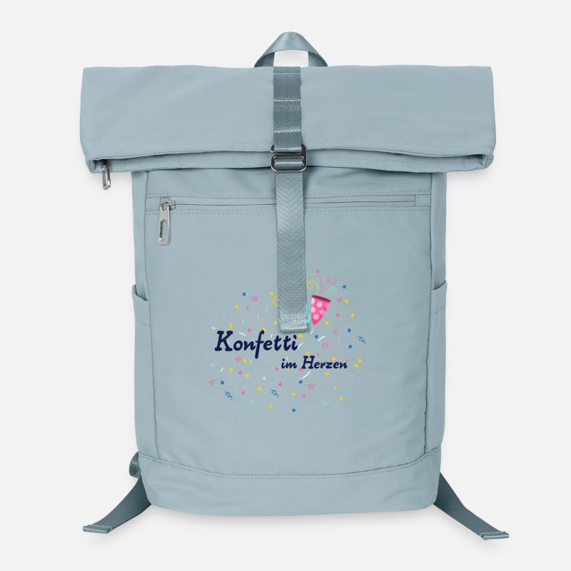 Konfetti im Herzen Laptop-Rucksack 